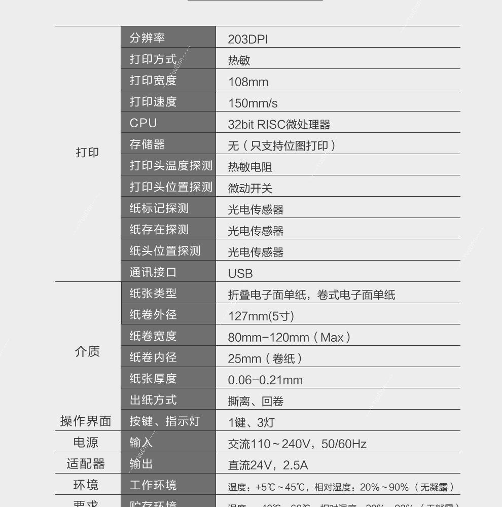 新北洋 SNBC K710 商业级热转印标签机