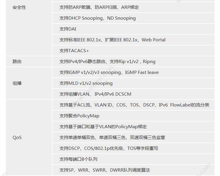 DCN ES550-52T全千兆路由 千兆网络交换机