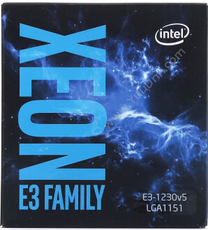 英特尔 Intel 至强处理器E3-1230V5盒装CPU 服务器CPU