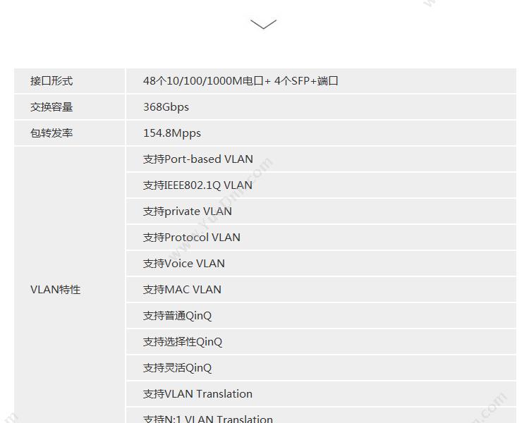 DCN ES550-52T全千兆路由 千兆网络交换机