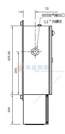 华业 Pd型系列正压吹扫控制系统华业防爆仪表张衡牌电机自动吹扫装置 控制装置