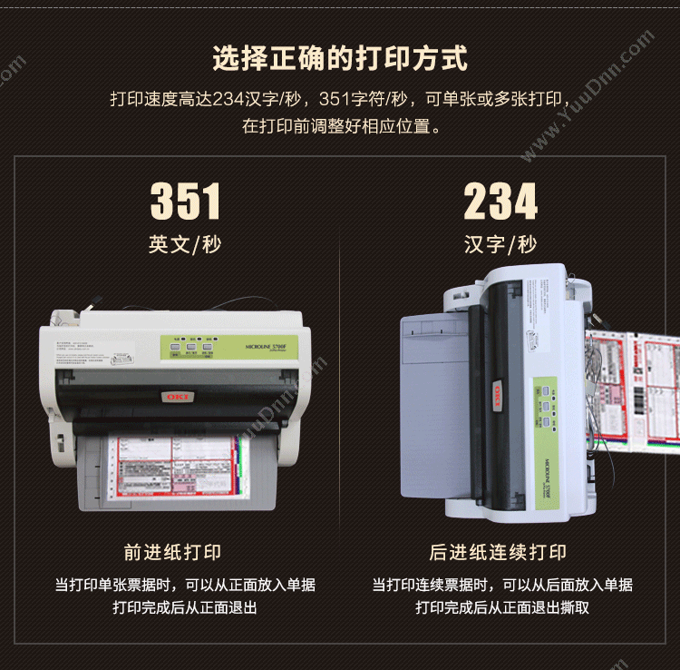 日冲 OKI 5700F 82列平推针式打印机 针式打印机