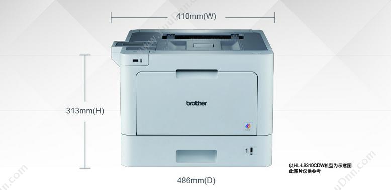 兄弟 Brother HL-L8260CDN  彩色激光 （灰白） 纸箱 A4幅面，自动双面有线网络 A4彩色激光打印机