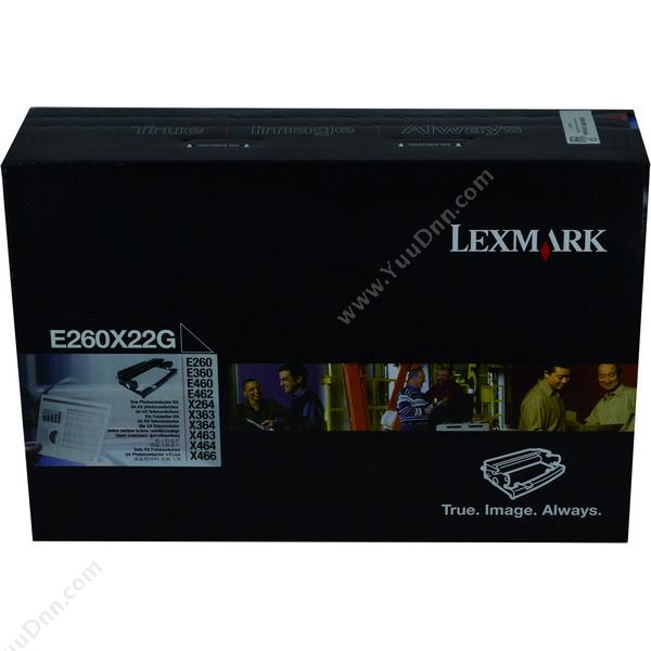 利盟 Lexmark E260X22G （不含粉) 30000页（黑）（适用 E260d/E260dn、E360d/E360dn、E460dn/E460dw、X264/X363/X364、X463/X464/X466、30000页） 硒鼓