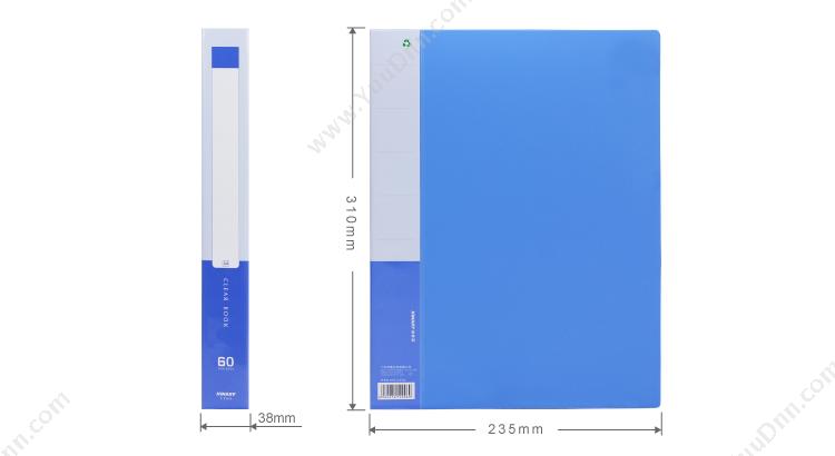 金得利 Kinary CF60   A4 60页 （蓝） 资料册