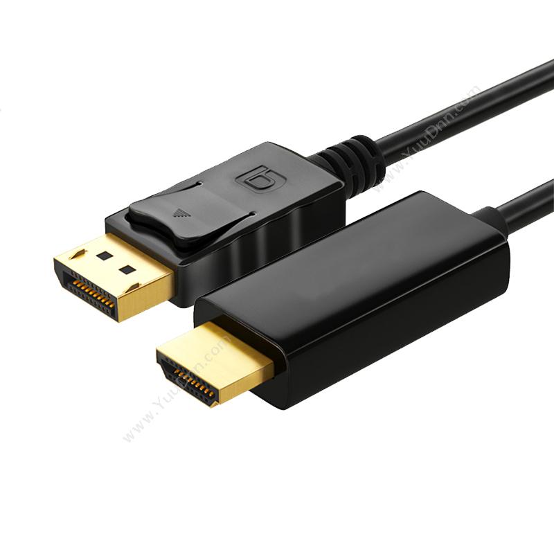 酷比客 L-Cubic LCAVDHBK Display Port 转 HDMI  1.8M 黑色  适用于Display Port转HDMI的设备 转换器