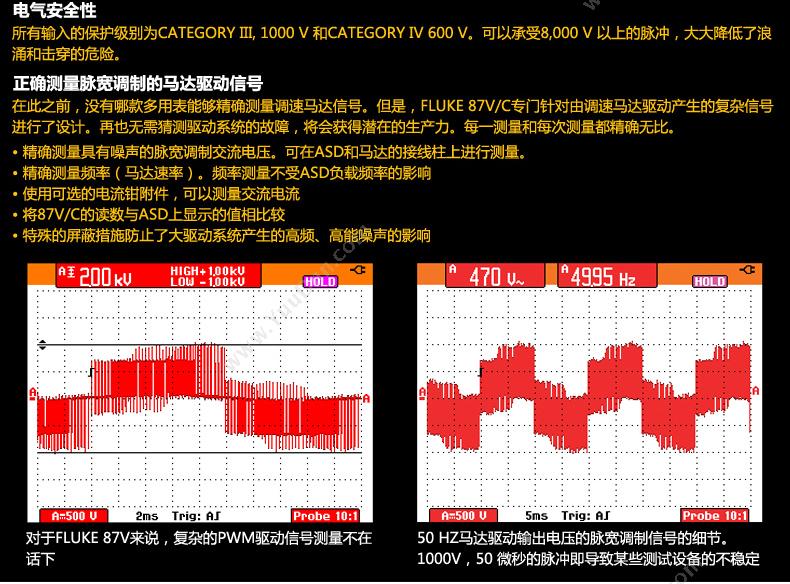 福禄克 Fluke F-87-V/CN 万用表