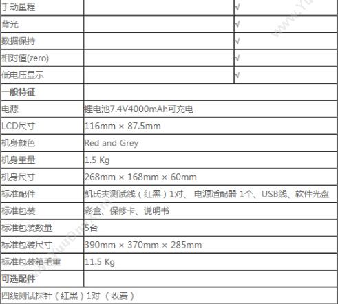 优利德 UNI-T UT620B 直流低压 其它电工仪表