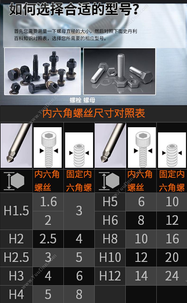 史丹利 Stanley 94-349-23 公制T形 公制T形内六角扳手