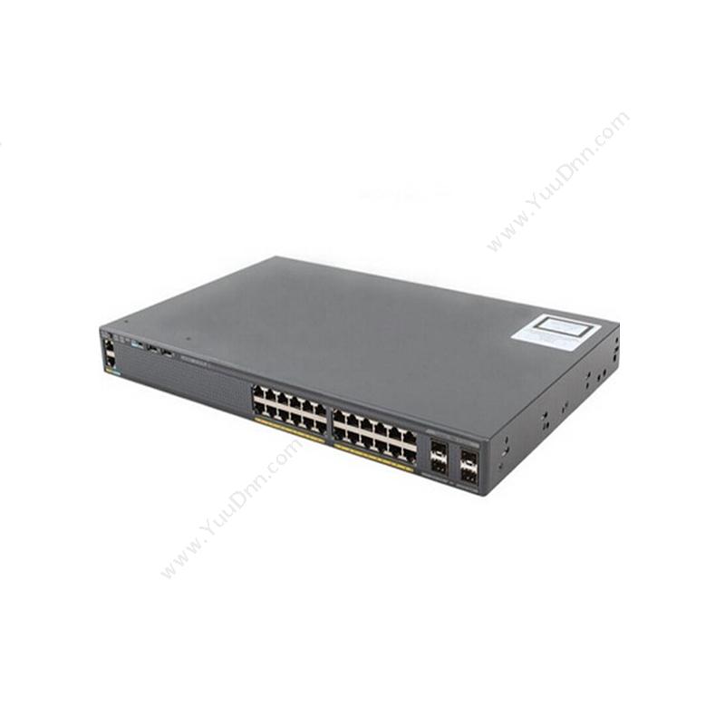 思科 Cisco WS-C2960X-24PS-L 24口千兆两层接入交换机 千兆网络交换机