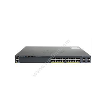 思科 Cisco WS-C2960X-24TS-L 24口千兆两层接入交换机 千兆网络交换机