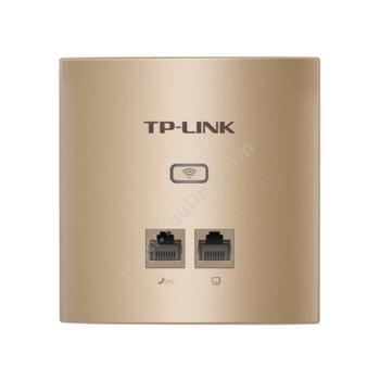 普联 TP-LinkTL-AP300I-PoE 300M 无线面板式AP薄款香槟金（方）室内AP