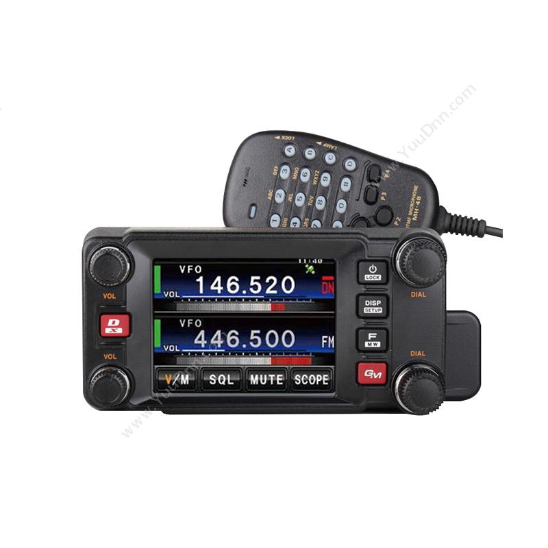 八重洲 Yaesu FTM-400XDR 双段数字车载对讲机车台 车载对讲台