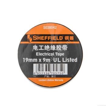 钢盾 Sheffield 电工绝缘胶带（黑） S038042 其它手工具