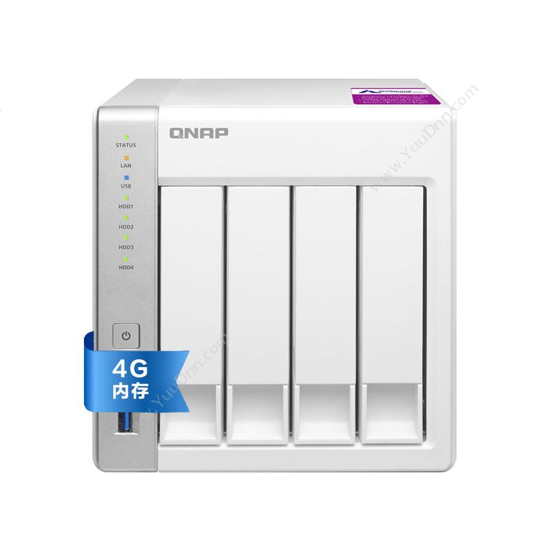 威联通 Qnap TS-431P2-4G-CN 家用存储服务器 企业网络存储