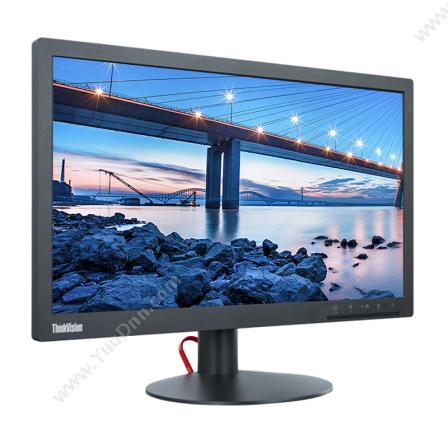 联想 Lenovo ThinkVision TE20-14 19.5英寸宽屏显示器 TN面板 1600*900 VGA接口 VGA线 低蓝光 显示器