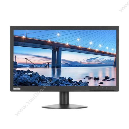 联想 Lenovo ThinkVision TE20-14 19.5英寸宽屏显示器 TN面板 1600*900 VGA接口 VGA线 低蓝光 显示器