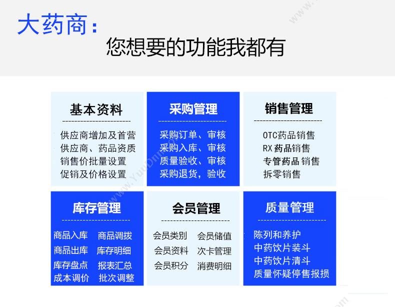 吉林省杰贤 大药商药店进销存会员管理软件 进销存