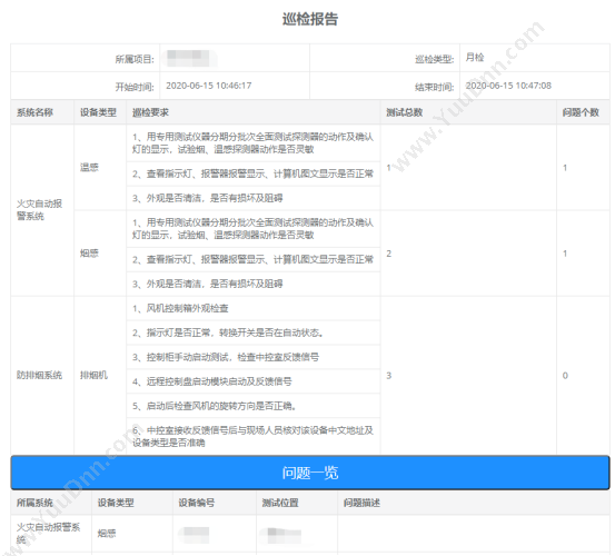 北京永锋达科技 智慧消防系统 物联监测