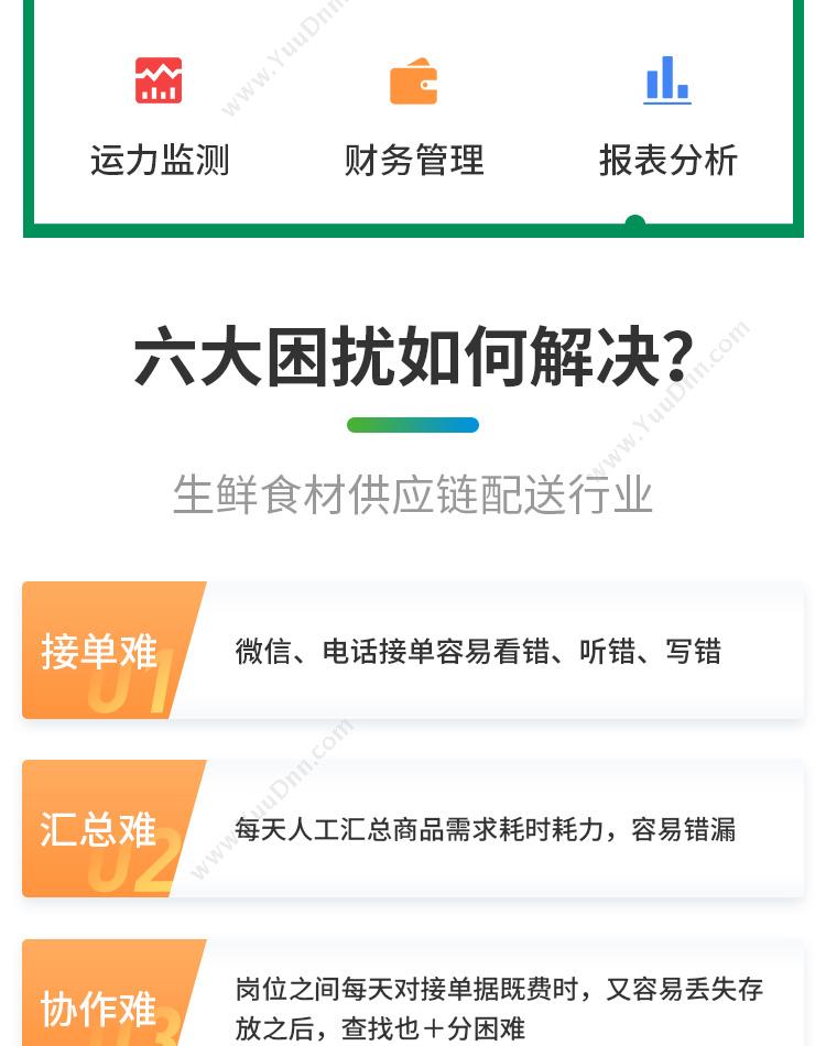 湖南云商世纪 生鲜食材配送系统蔬菜水果配送供应链分拣管理软件 仓储管理WMS