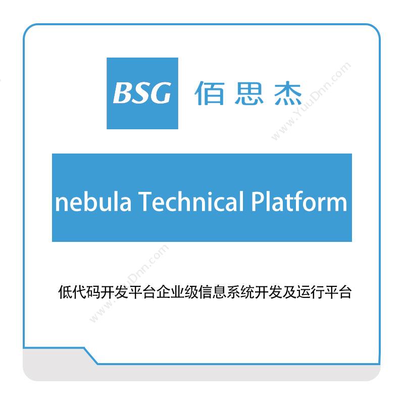 佰思杰 低代码开发平台（nebula-Technical-Platform） 低代码