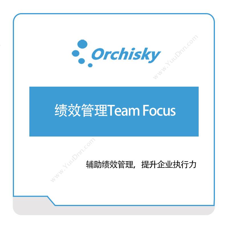 兰之天 绩效管理Team-Focus 绩效管理KPS