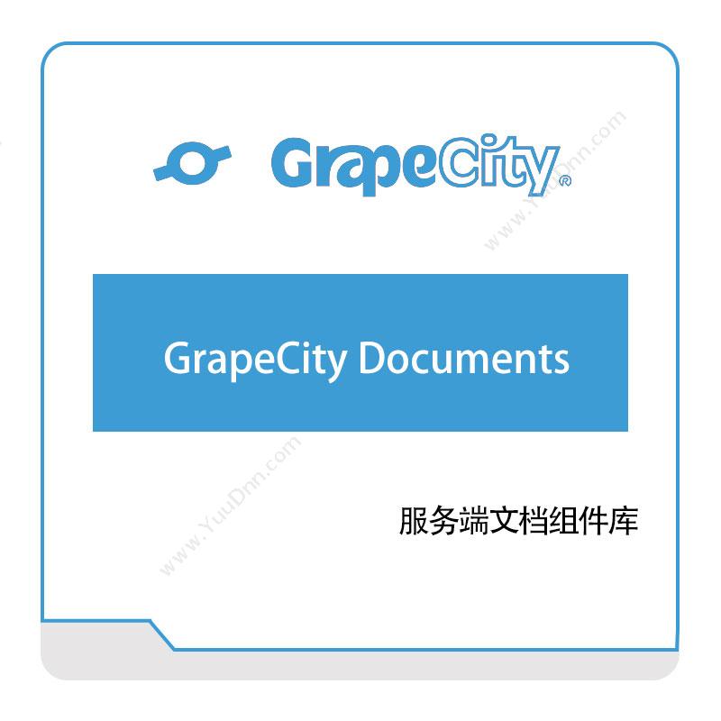 葡萄城 GrapeCity 服务端文档组件库 低代码