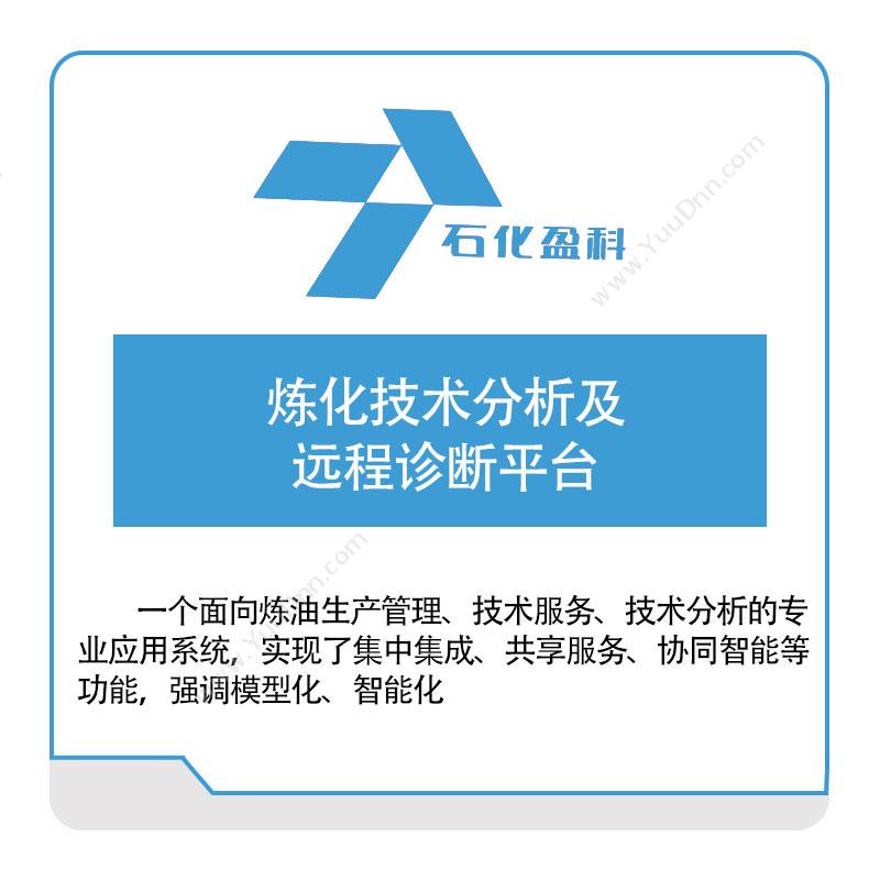 石化盈科 炼化技术分析及远程诊断平台 设备管理与运维