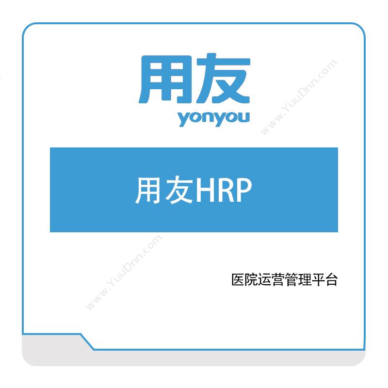 用友网络 用友HRP 企业资源计划ERP