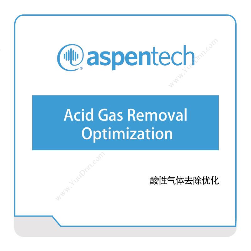 艾斯本 Aspentech Acid-Gas-Removal-Optimization 化工过程仿真