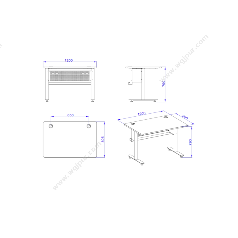 联影1200x805x790mm医用家居