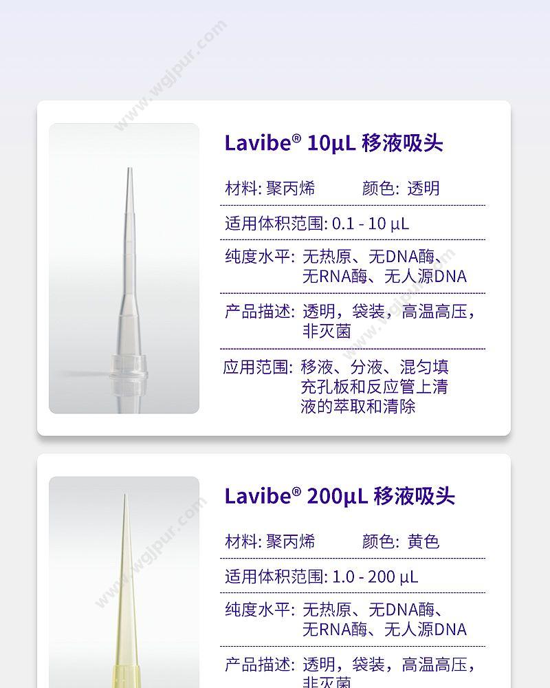 乐斐 LAVIBE 吸头 1000微升 蓝色 （袋装） 2244010003 移液吸头