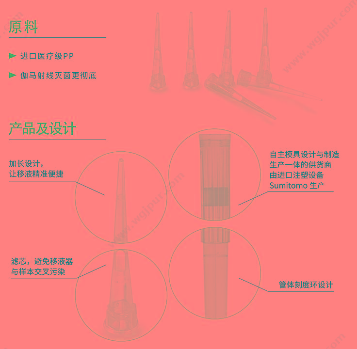 徕谱 盒装灭菌滤芯吸头1000ul （50盒/箱） LP1000-1-TFS 移液吸头