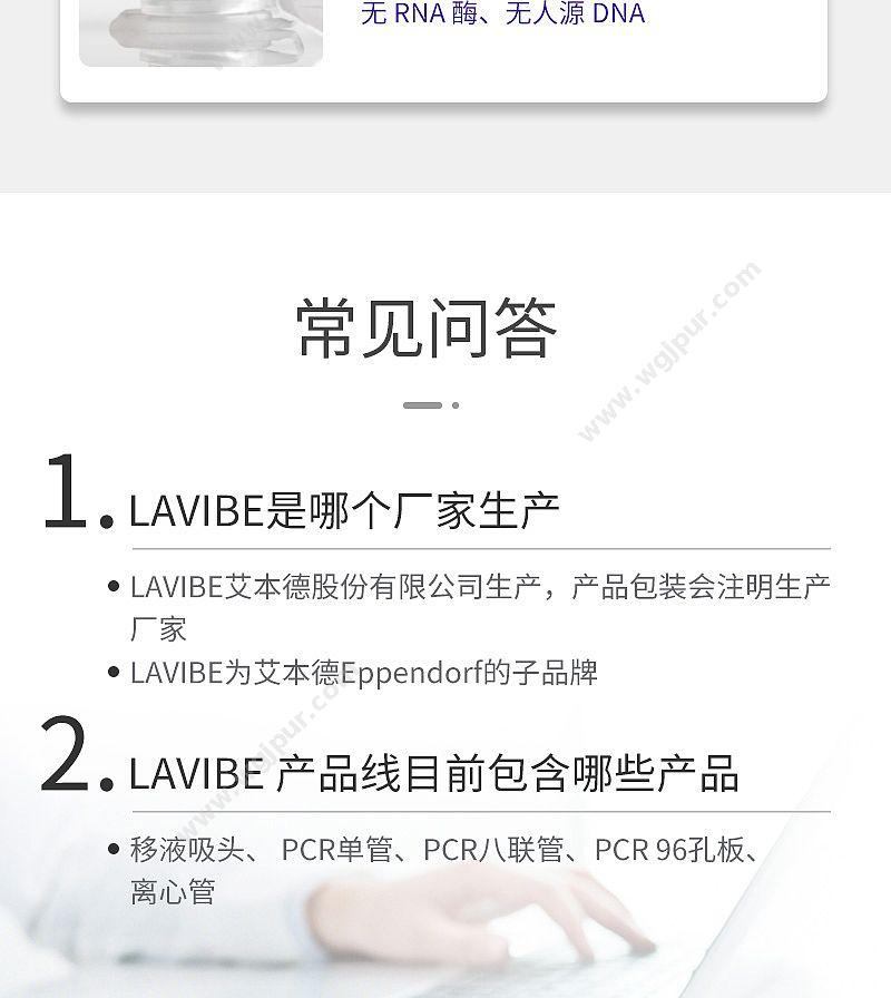 乐斐 LAVIBE 50毫升平盖锥底袋装灭菌 2244020004 离心管