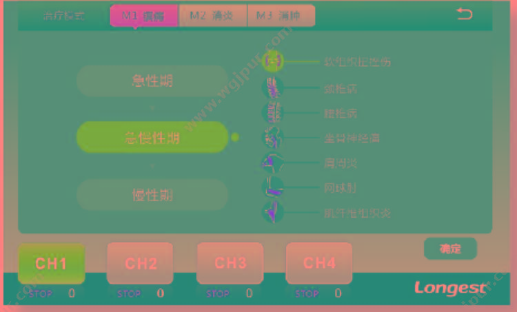 龙之杰 Longest 磁振热治疗仪 （新）LGT-2600B 磁疗机