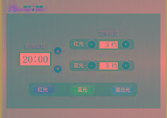 时代阳光 红蓝光谱治疗仪 YGL450-C（弧形） 蓝光治疗仪