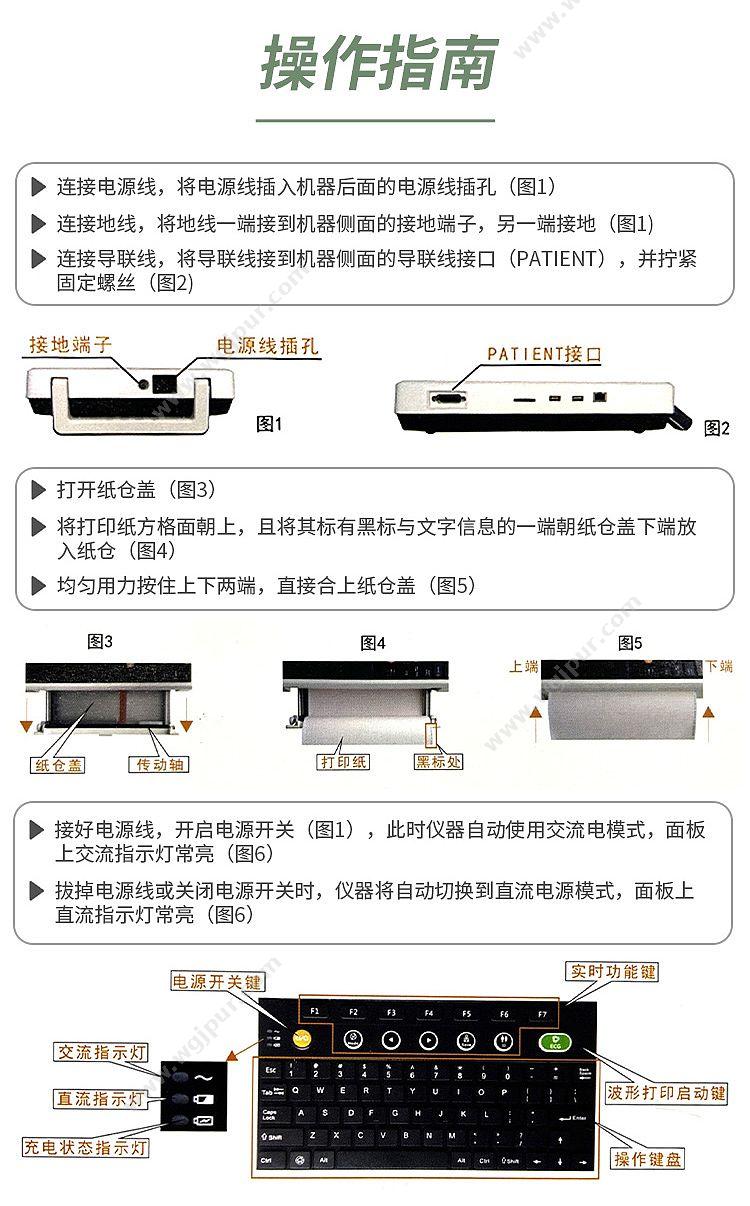 中旗 Zoncare 数字式多道心电图机 U70 心电图机