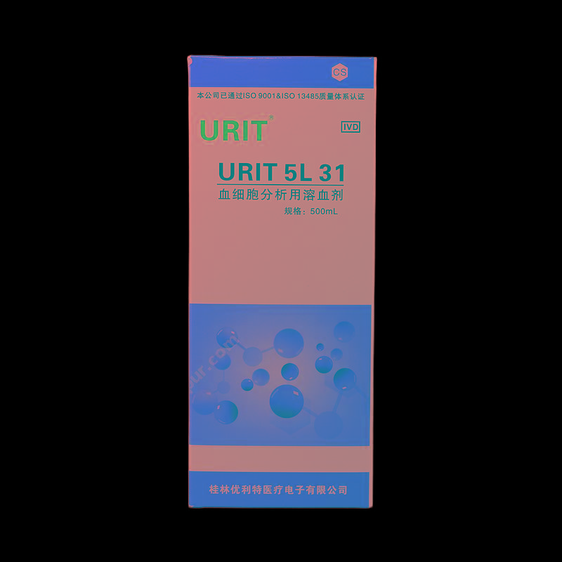 优利特 URIT 血细胞分析用溶血剂URIT 5L 31 500mL 血球试剂