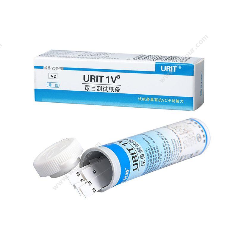 优利特 URIT 尿目测试纸条 URIT1VB（25条/筒） 尿液检测试剂