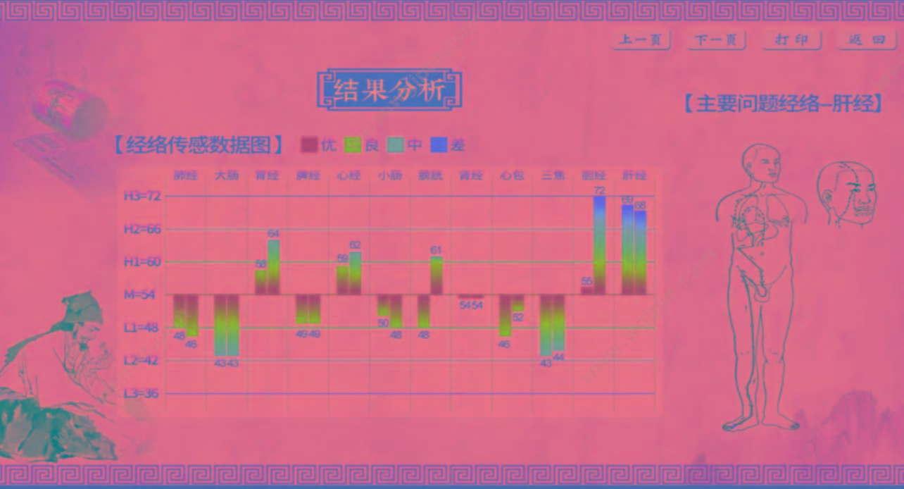 庄志 中医经络检测仪 ZZ-BM-A型 V3.0 经络检测仪